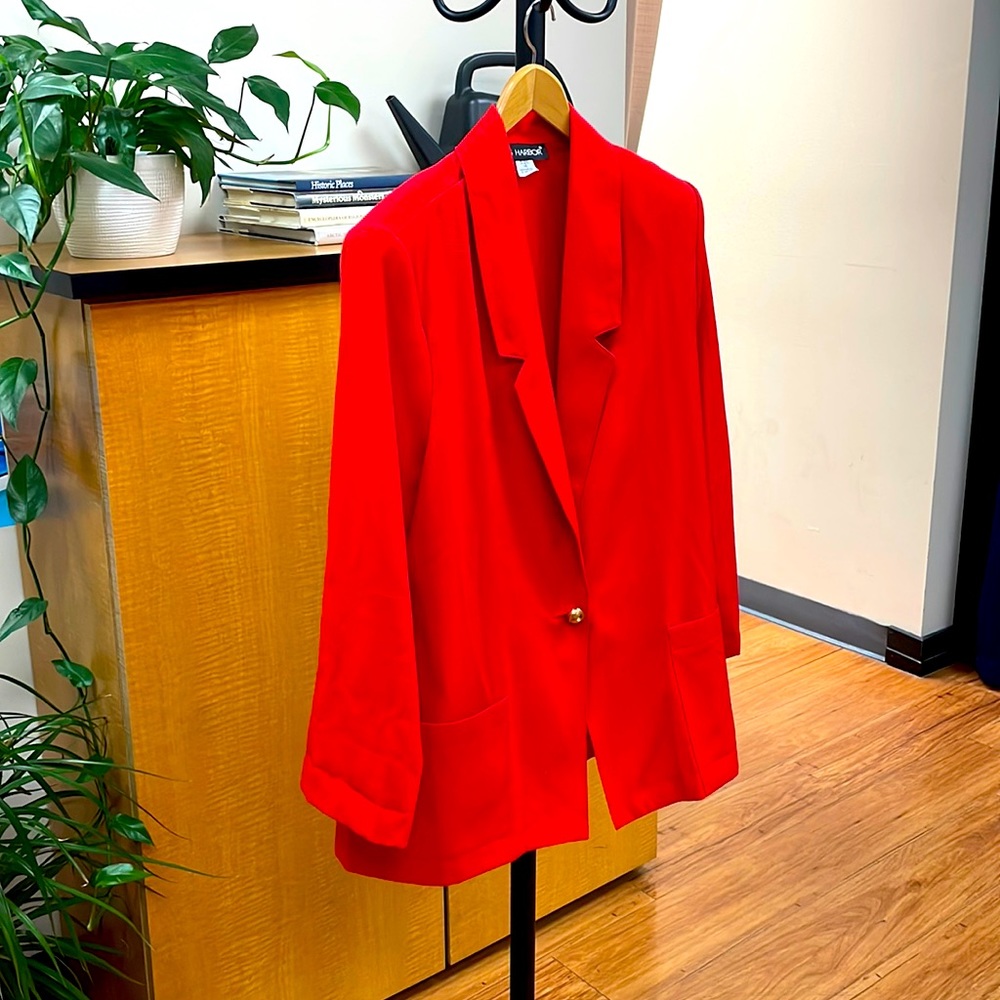 Red Sag Harbor Blazer Size 14